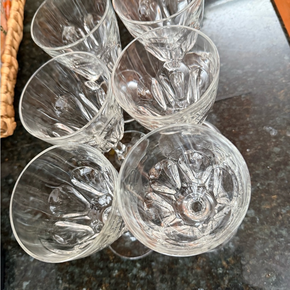 water glasses
